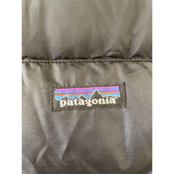 Patogonia Womens Black Vest Full Zip Size L Zipped Pockets - Picture 3 of 9